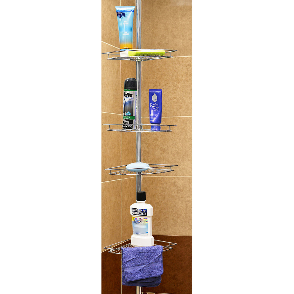 Home Basics Shower Caddy & Reviews Wayfair
